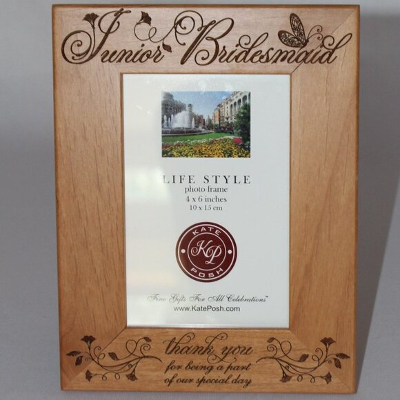 Kate Posh Other - Junior Bridesmaid Kate Posh 4X6 Picture Frame